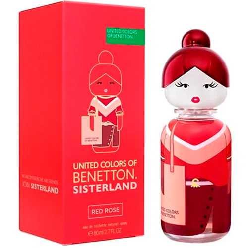 Женская туалетная вода United Colors of Benetton Sisterland Red Rose 80 мл