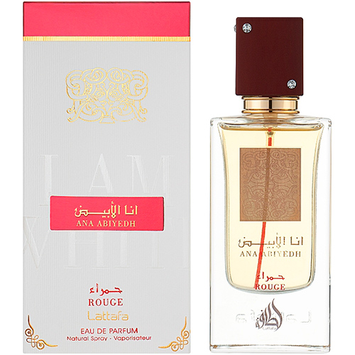 Парфюмированная вода унисекс Lattafa Perfumes Ana Abiyedh Rouge 60 мл