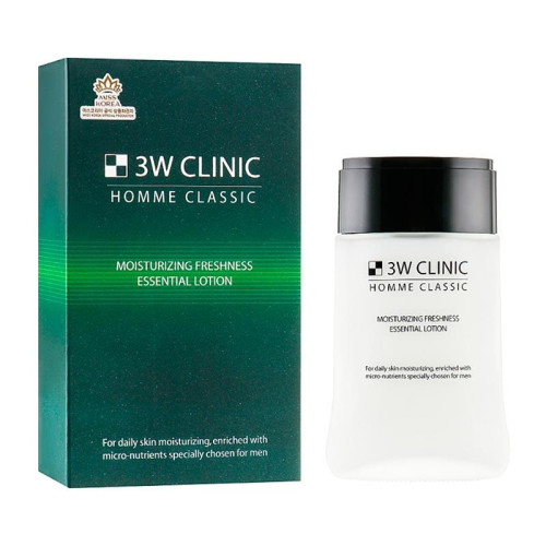 3W Clinic Мужской лосьон для лица увлажняющий