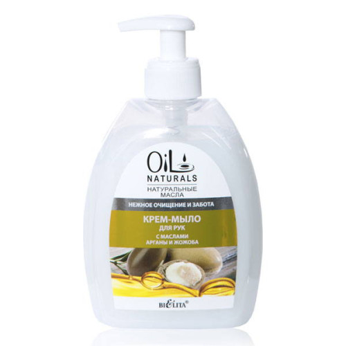 Белита - Витэкс Крем-мыло для рук с маслами арганы и жожоба Oil Naturals