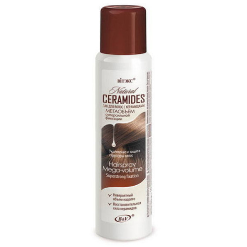 Белита - Витэкс Лак для волос суперсильной фиксации Natural Ceramides