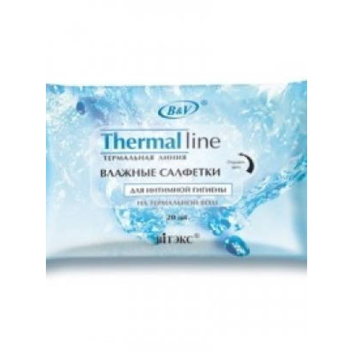 Белита - Витэкс Влажные салфетки для интимной гигиены Thermal line (20 штук)
