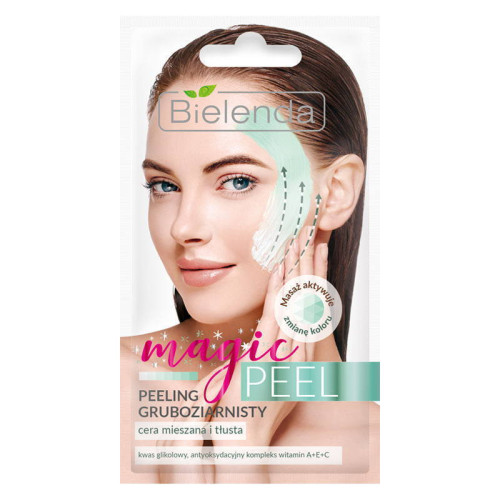 Bielenda Крупнозернистый пилинг для жирной и комбинированной кожи лица Magic Peel