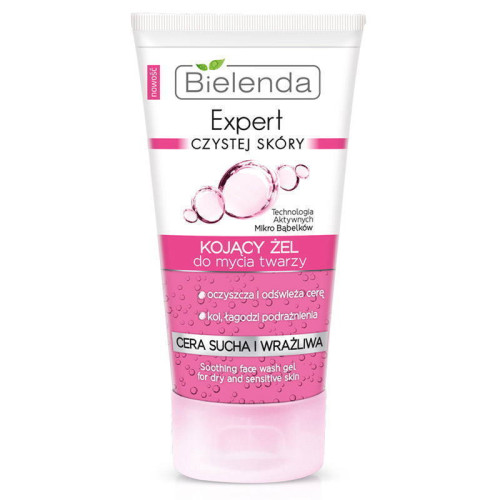 Bielenda Успокаивающий гель для умывания сухой и чувствительной кожи Clean Skin Expert