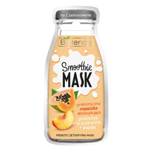 Bielenda Детоксифицирующая маска для лица "Персик и папайя" Smoothie