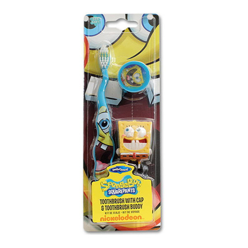 Dr.Fresh Зубная щетка с брелком в упаковке Sponge Bob