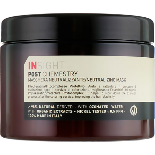 Insight Маска для нейтрализации после окрашивания волос Post Chemistry