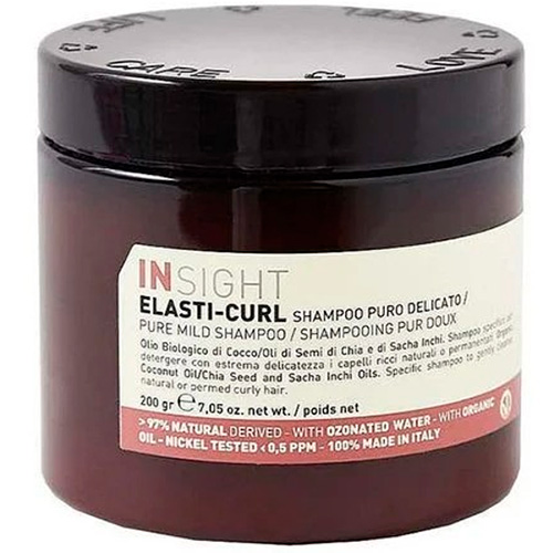 Insight Мягкий шампунь для кучерявых волос Elasti-Curl 200 мл
