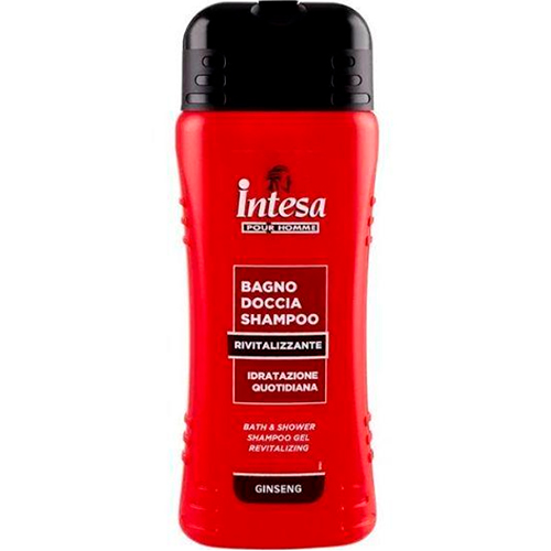 Intesa Мужской шампунь-гель для душа с экстрактом женьшеня