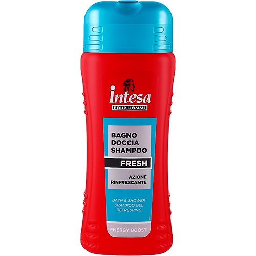Intesa Мужской шампунь-гель для душа Fresh