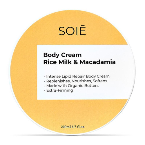 Soie Крем-баттер для тела Rice Milk & Macadamia