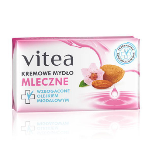 Vitea Молочное крем-мыло с маслом миндаля
