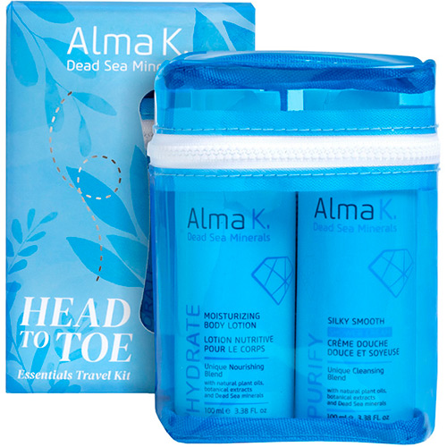 Alma K. Дорожный набор для ухода за телом и волосами Head to Toe Essentials