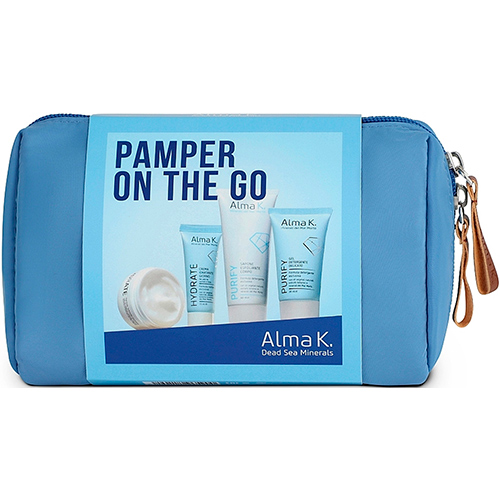 Alma K. Дорожный набор для ухода за лицом и телом Pamper On the Go