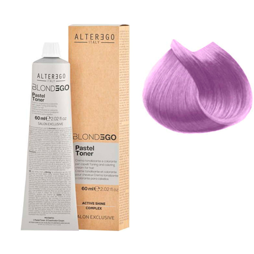 Alter Ego Пастельная тонирующая крем-краска для волос без аммиака BlondEgo Pastel Toner Pastel Lilac