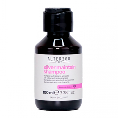 Alter Ego Шампунь против желтизны окрашенных и светлых волос Length Treatments Silver Maintain Shampoo 100 мл