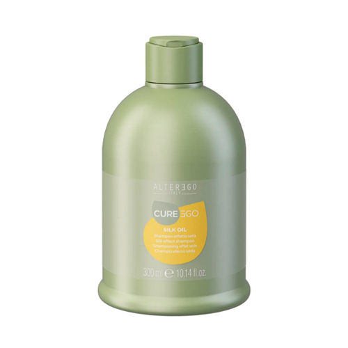 Alter Ego Шампунь для блеска пористых и непослушных волос с эффектом шелка Cureego Silk Oil 300 мл