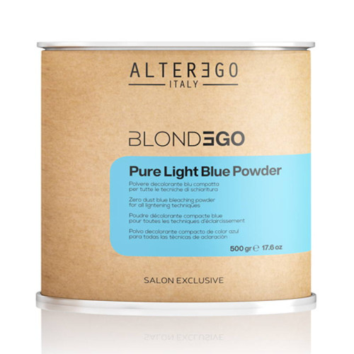 Alter Ego Голубой осветляющий порошок до 7 уровней Blondego Pure Light Blue Powder 500 гр