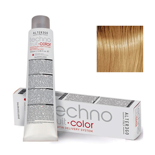 Alter Ego Перманентная крем-краска для волос TechnoFruit Color Permanent Hair Coloring Cream 8/31 світлий блондин золотистий попелястий