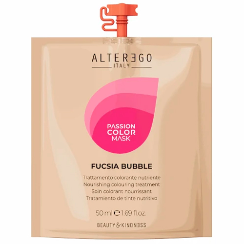 Alter Ego Тонирующая питательная маска для волос Passion Color Mask рожевий 50 мл
