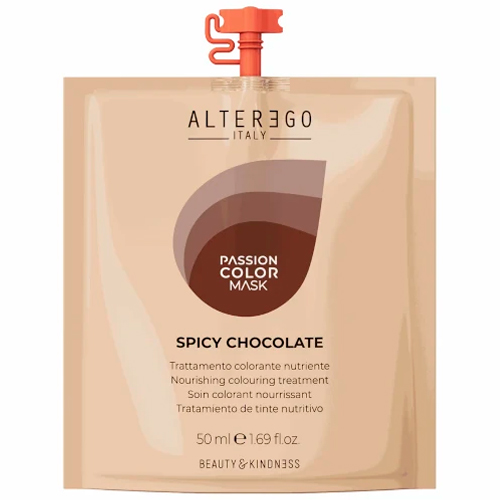 Alter Ego Тонирующая питательная маска для волос Passion Color Mask шоколадний 50 мл
