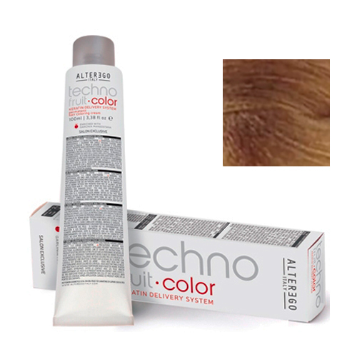 Alter Ego Перманентная крем-краска для волос TechnoFruit Color Permanent Hair Coloring Cream 8/8 світлий блондин матовий