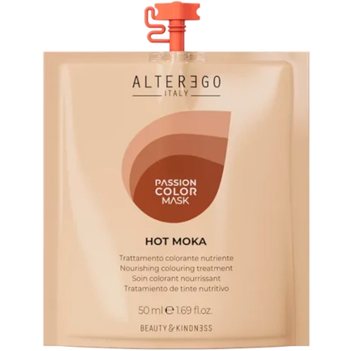 Alter Ego Тонирующая питательная маска для волос Passion Color Mask гарячий мока 50 мл