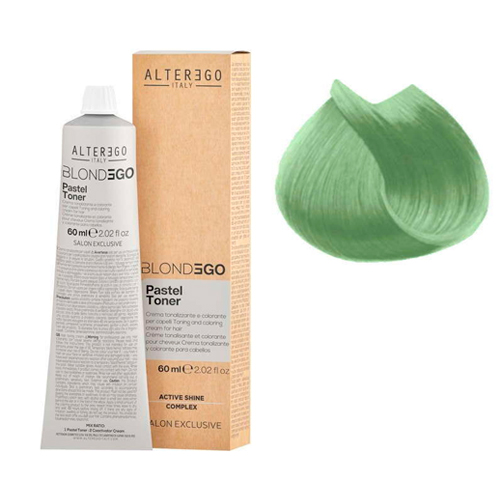 Alter Ego Пастельная тонирующая крем-краска для волос без аммиака BlondEgo Pastel Toner Milky Mint