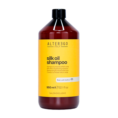 Alter Ego Шампунь для блеска густых и пористых волос с эффектом шёлка Length Treatments Silk Oil Shampoo 950 мл