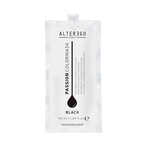 Alter Ego Тонирующий кондиционер для волос Passion Color Mask Сonditioning Black (чорний) 50 мл