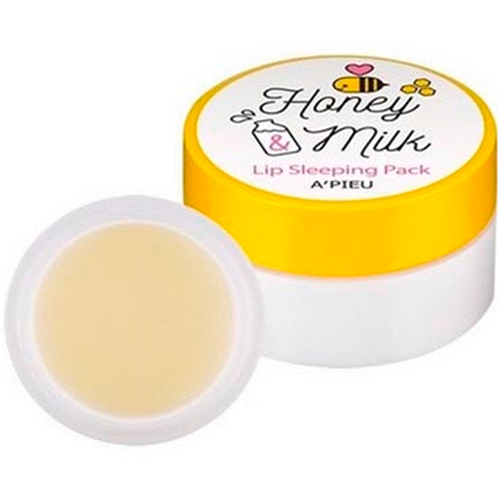 A'pieu Ночная маска для губ Honey & Milk