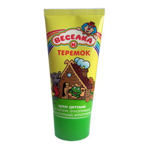 Аромат Антисептический детский крем под подгузник "Веселка и Теремок" 