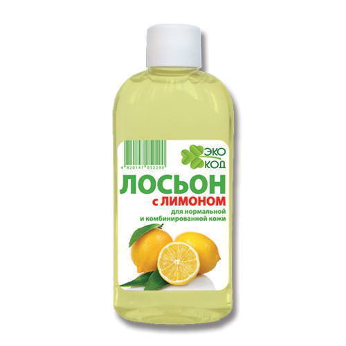 Аромат Лосьон для лица с лимоном Экокод