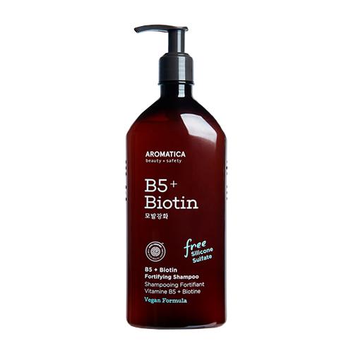 Aromatica Питательный шампунь для укрепления и роста волос B5+Biotin