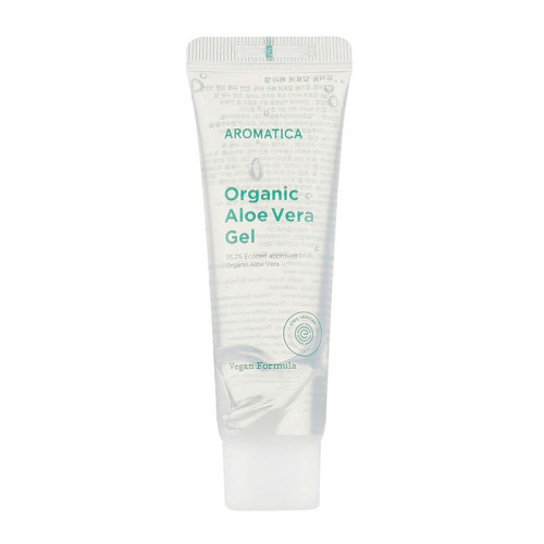 Aromatica Органический увлажняющий гель для лица с алоэ вера 50 мл