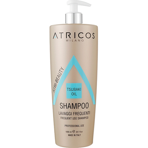 Atricos Шампунь для ежедневного использования с маслом цубаки Atri-Beauty 1000 мл
