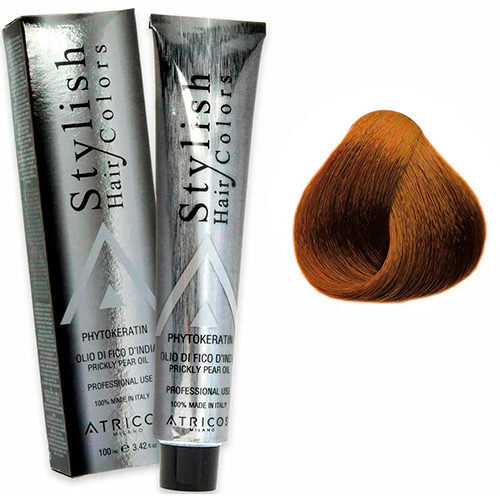 Atricos Стойкая краска для волос Stylish Hair Colors 7N блондин