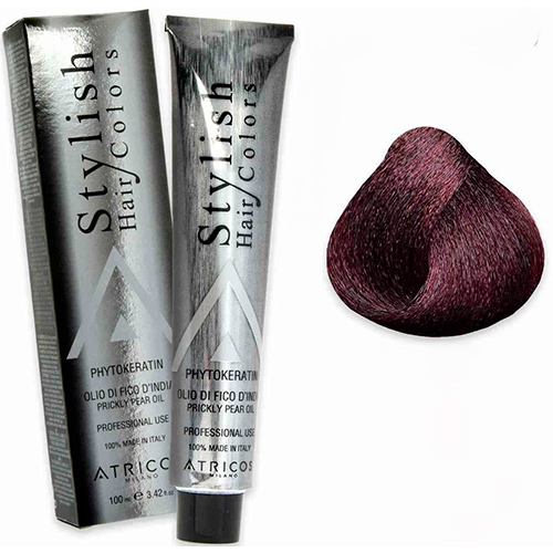 Atricos Стойкая краска для волос Stylish Hair Colors 6.7 слива