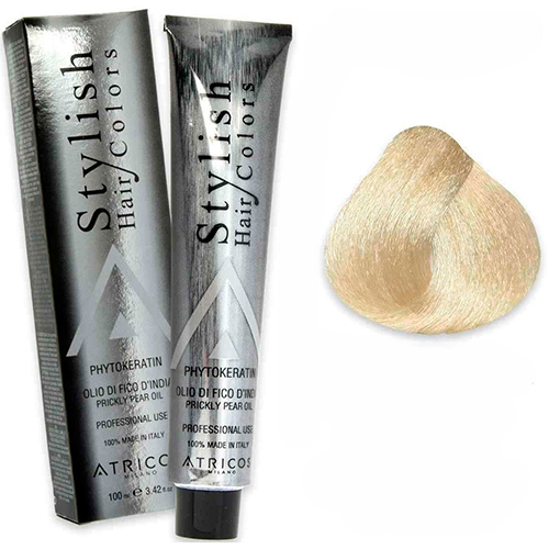 Atricos Стойкая краска для волос Stylish Hair Colors SS1 попелястий супер блондин