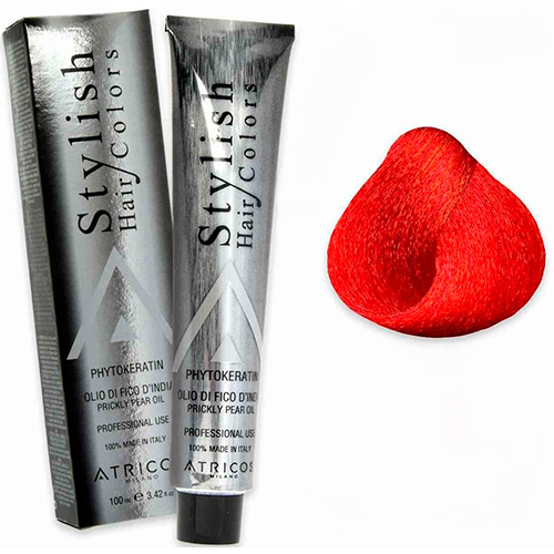 Atricos Стойкая краска для волос Stylish Hair Colors 9.66 вишнево-червоний