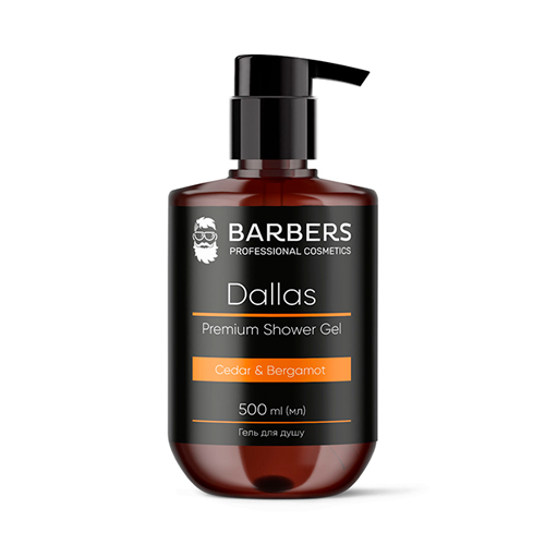 Barbers Мужской гель для душа Dallas