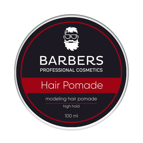 Barbers Моделирующая мужская помада для волос сильной фиксации
