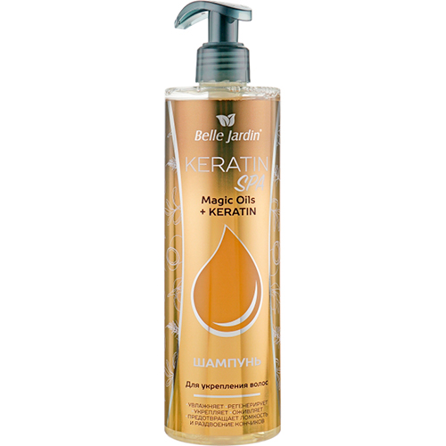 Belle Jardin Укрепляющий шампунь для волос Magic Oil + Keratin