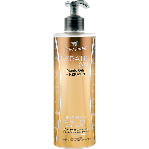 Belle Jardin Бальзам-ополаскиватель для сухих, ломких и окрашенных волос Magic Oil + Keratin