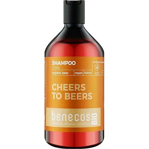 Benecos Шампунь унисекс для волос Organic Beer