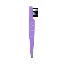 Beter Пинцет с щеточкой для удаления волос с косыми кончиками Betty Brow