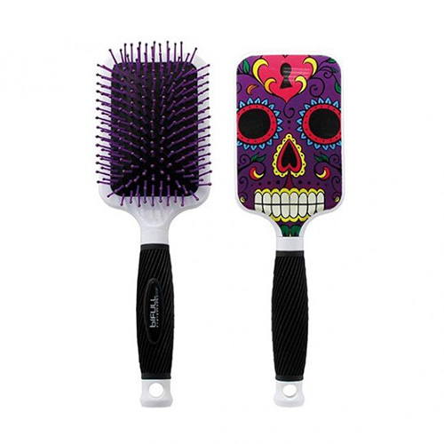 Bifull Professional Щетка для волос Calavera Purple