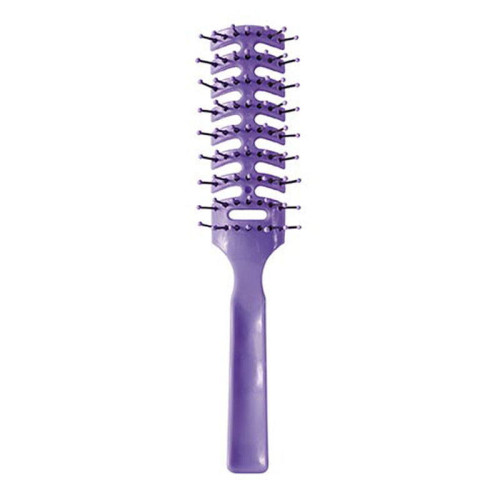 Bifull Professional Каркасный гребень для сушки волос Cepillo Skeleton Brushes Purple