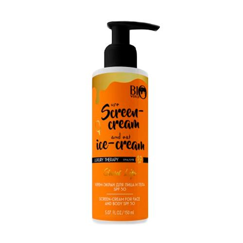 Bio World Крем-экран для лица и тела SPF50