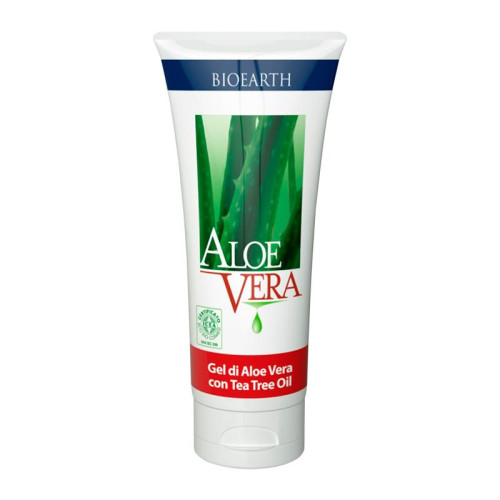Bioearth Гель для лица на основе масла чайного дерева и алоэ вера Aloe vera